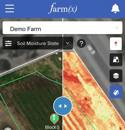 Satellite water moisture